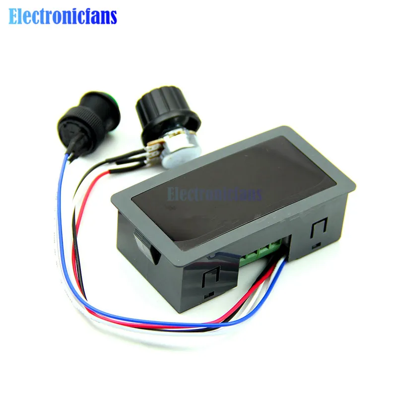 Двигатели постоянного тока Скорость Управление регулируемый 6 В-30 В 12 24 6a 8a 16 кГц