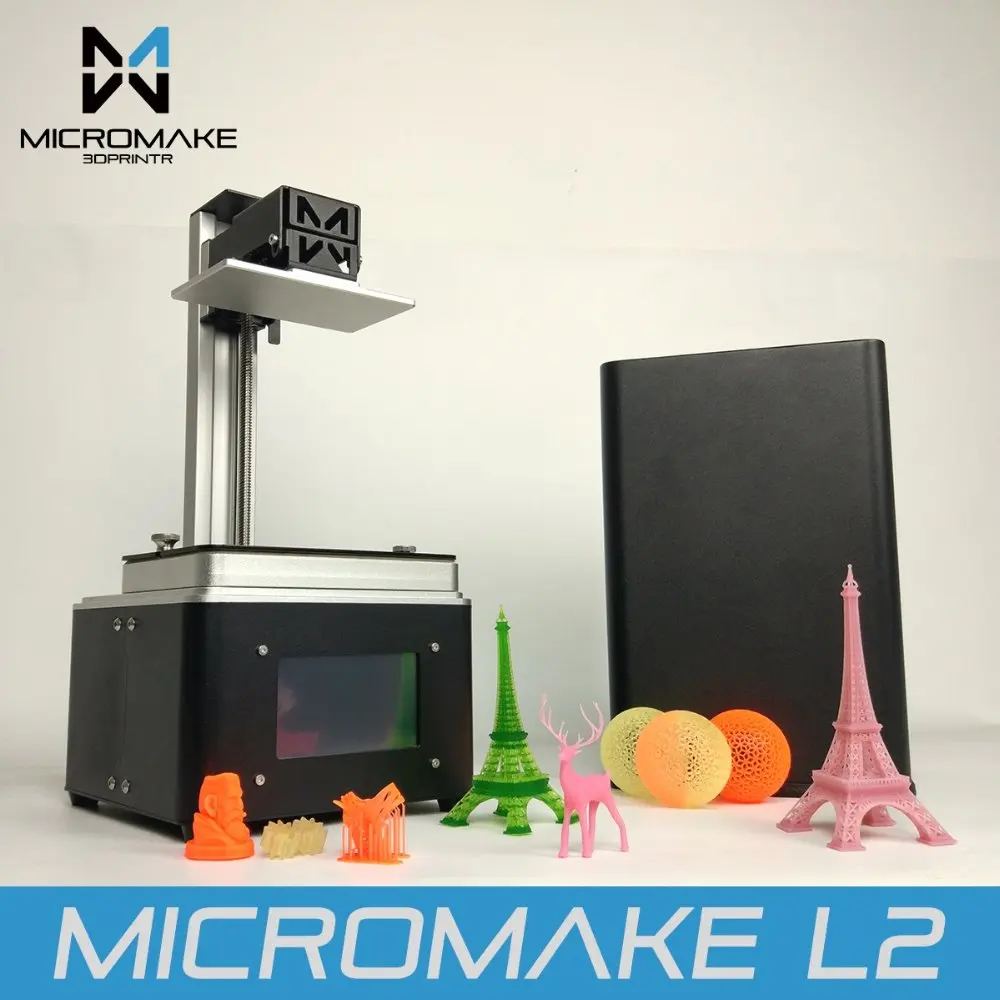Восток 3D 2017 L2 УФ смолы принтеры SLA/dlp с сенсорным экраном ЖК дисплей светло