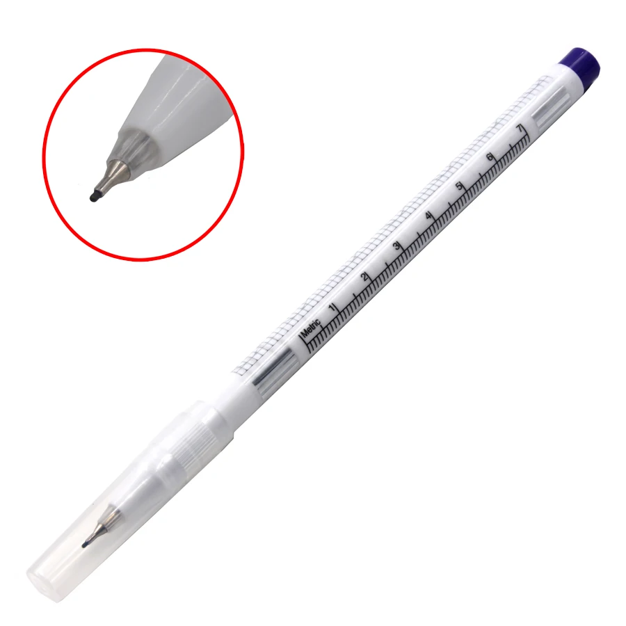 

4pcs permanent make up sterile surgical cosmetic positioning acupuncture point eyebrow tattoo Surgical Skin Marker pen