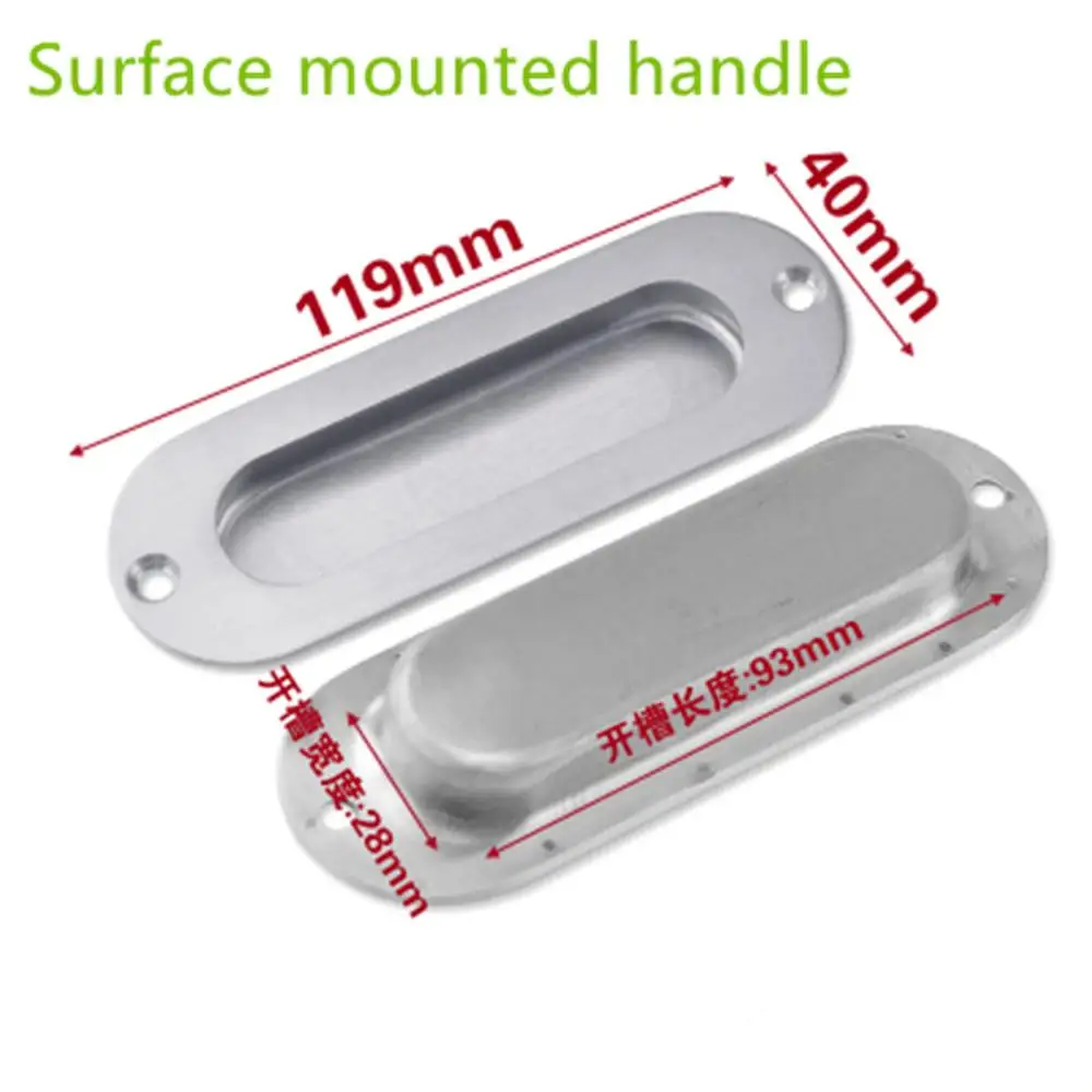 Скрытая Встраиваемая/Поверхностная установка ручка для выдвижных ящиков из