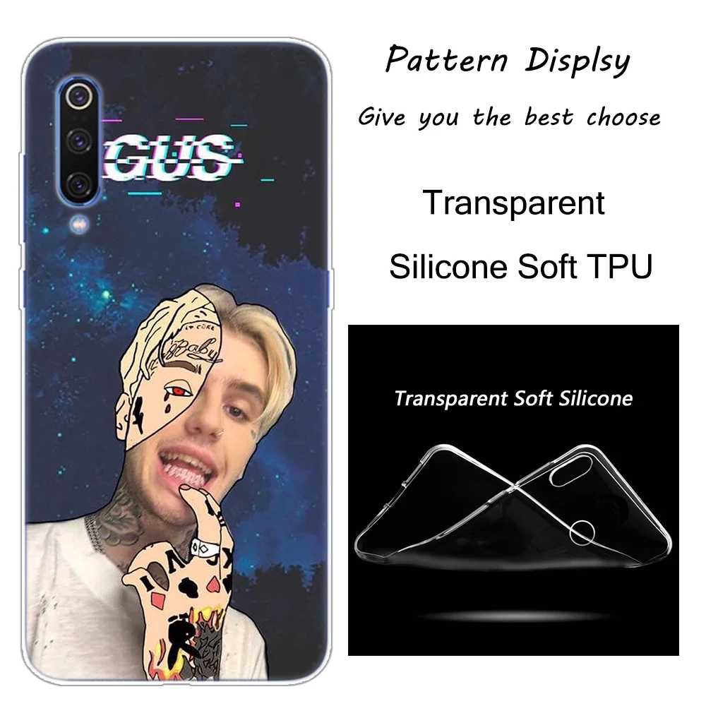 Lil открытым Rap хип силиконовый чехол для Xiaomi Pocophone F1 9T 9 9SE 8 A2 Lite A1 A2 Mix3 Redmi K20 7A Note 4 4X5 6 7 Pro S2 крышка