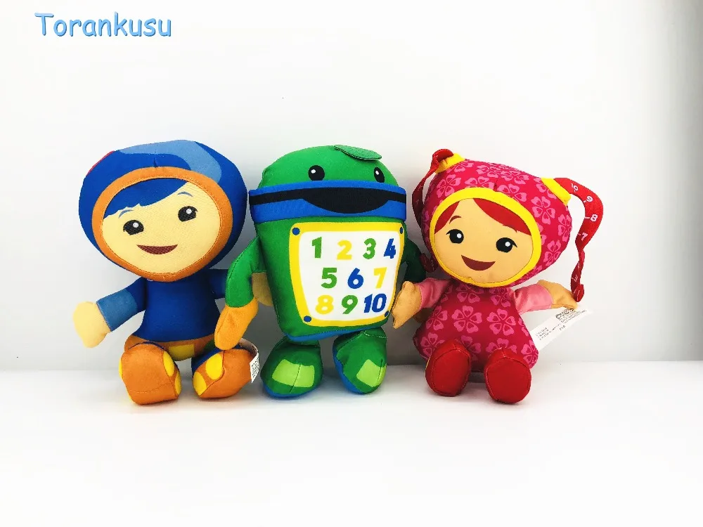 Команда Umizoomi маленький брат и сестра Милли Geo плюшевые куклы игрушки для детей