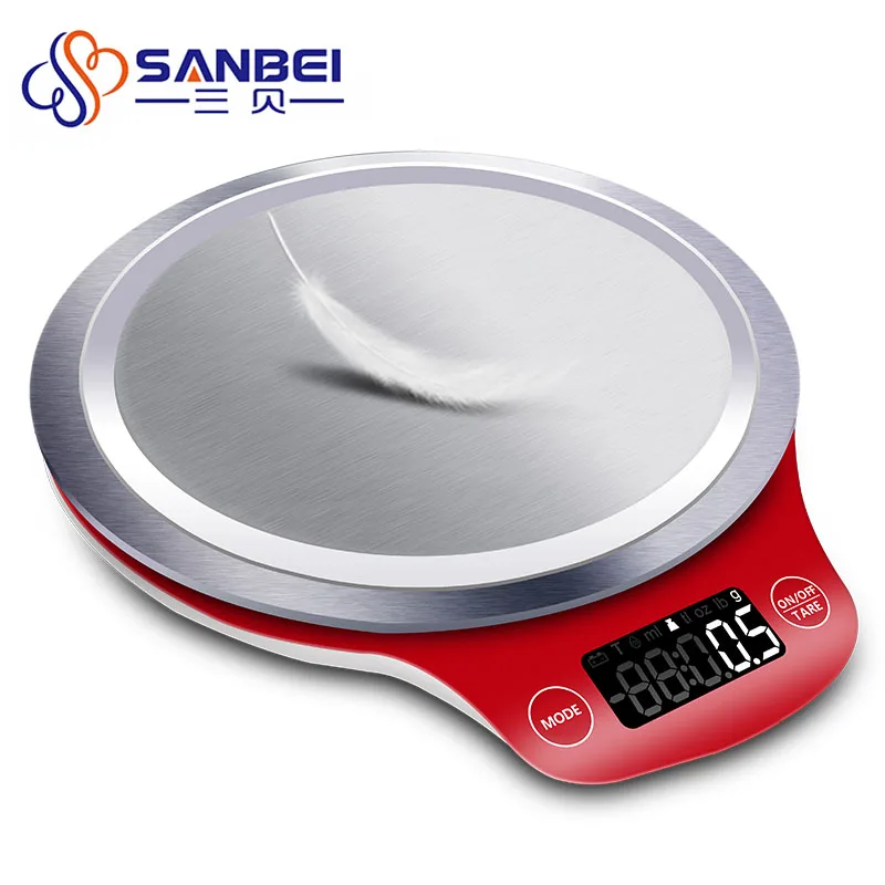 Цифровые весы SANBEI 3000 г 1 карманные электронные кухонные для ювелирных изделий