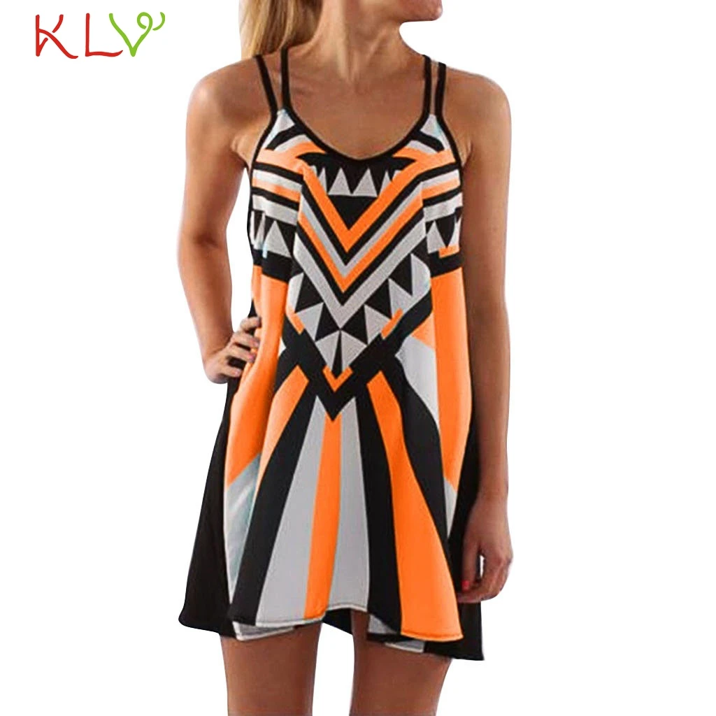 Женское винтажное платье с принтом Boho повседневное Элегантное Длинное пляжное