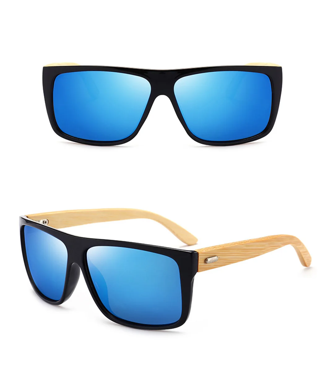 Новинка 2019 г. Классические мужские солнцезащитные очки Для женщин деревянный