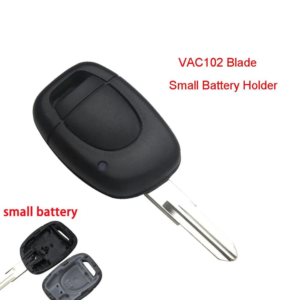 OkeyTech NE73 VAC102 Uncut Blade 1 Button Remote Key Fob Case Replacement Shell For Renault Clio Twingo Megane Scenic Laguna | Автомобили