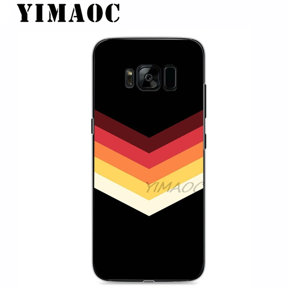 YIMAOC Rainbow Love Coloful Мягкий силиконовый чехол для samsung Galaxy A5 A6 плюс A7 A8 A9 2018 J3 J5 J6 J7 2016 2017