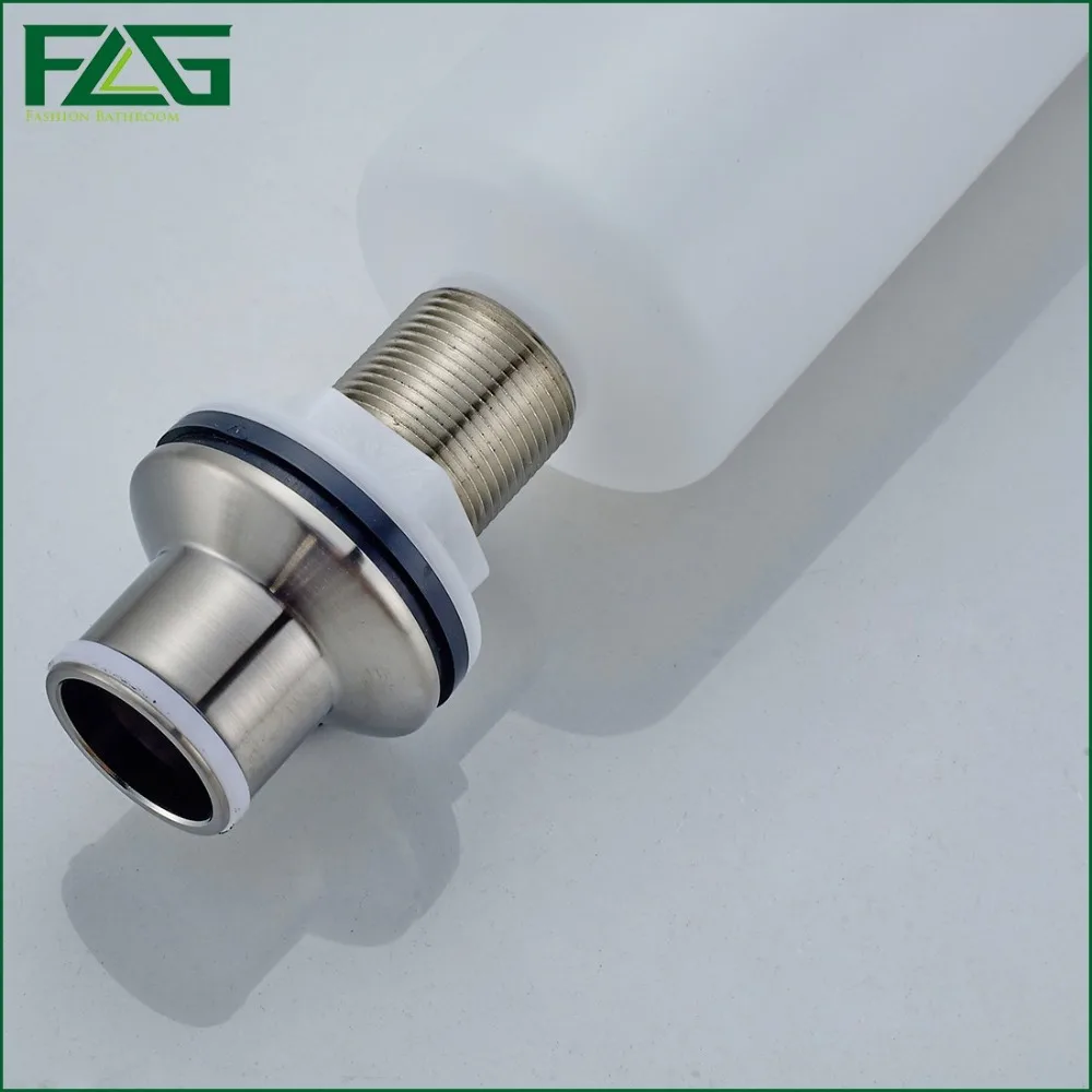 Дозатор жидкого мыла FLG Finether медный и пластиковый настенный дозатор для кухонной