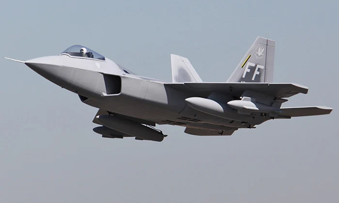 Lanxiang/полет в небе хобби F-22 70 мм 12-лезвием модель комплект