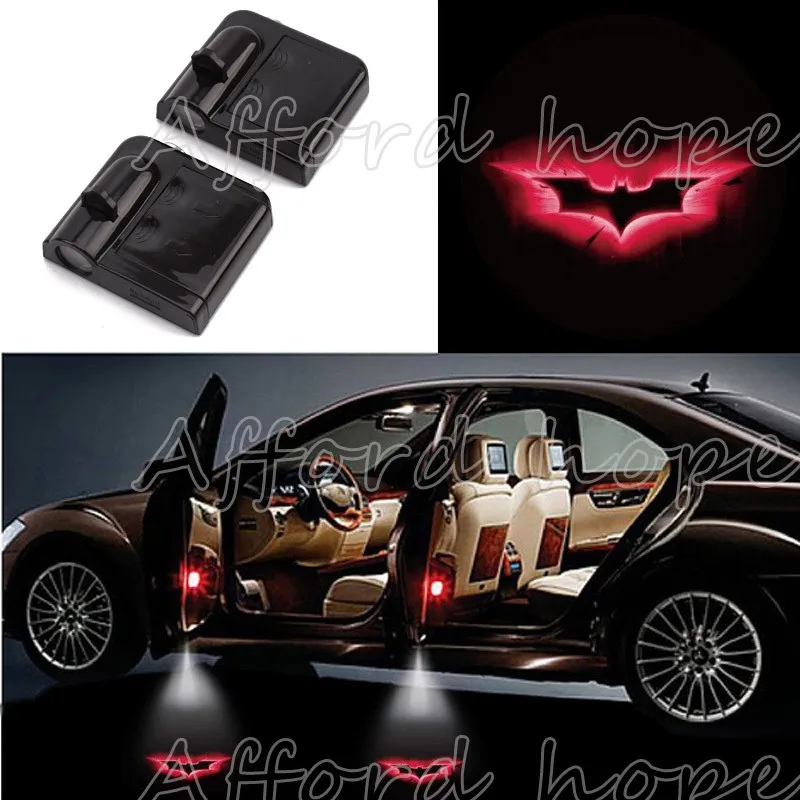 Автомобильный Дверной Аккумуляторный лазерный светильник GOBO привидение