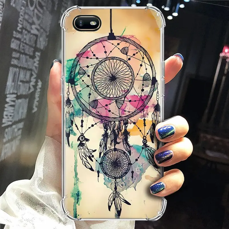 Stylish Painted Phone Case For OPPO A1K 6.1-inch Colorful Pattern TPU Silicone Back Cover Cute Cartoon Design Soft |