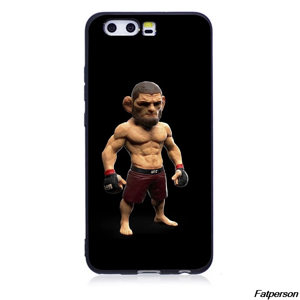 Орел Хабиб нурмагомедов Мягкий ТПУ чехол для телефона Huawei P10 P20 Lite P9 2016 P8 2017 Coque |