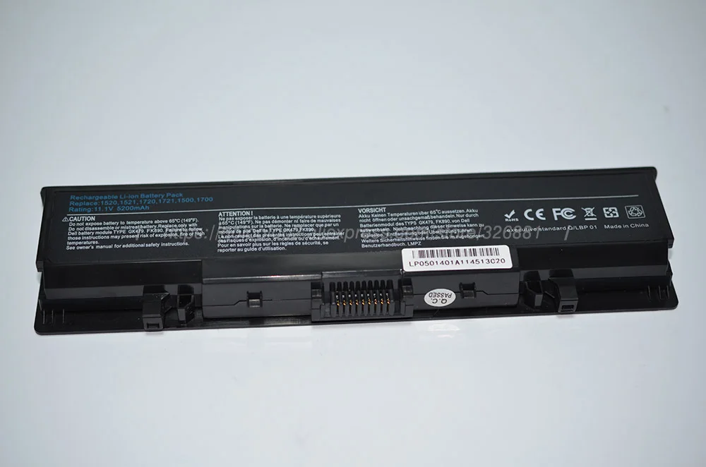 

Golooloo 4400MaH Battery for dell 312-0595 451-10476 451-10477 FK890 FP282 GK479 GR995 KG479 NR222 NR239 TM980 0UW280 UW280