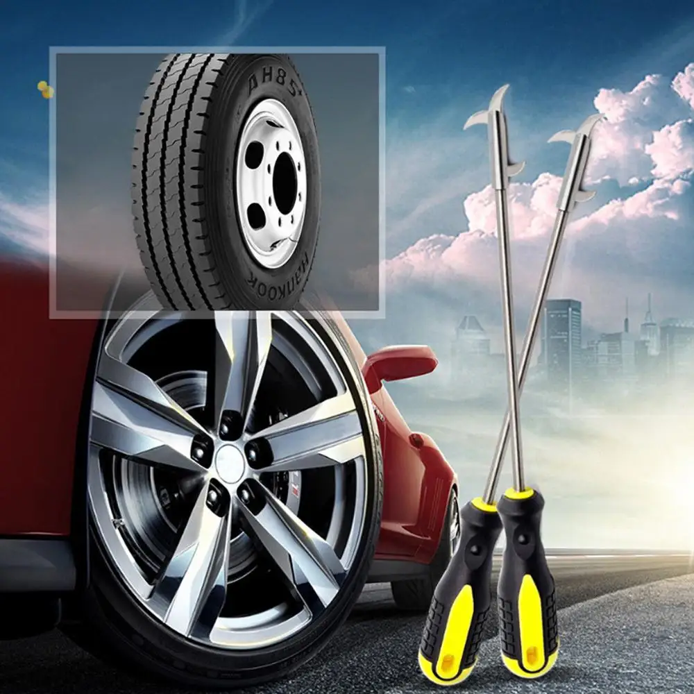 Уход за шинами 2019 Чистка шин автомобиля крюк цинкового сплава голова из