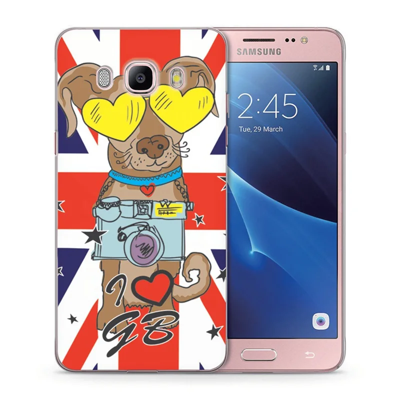 For Samsung Galaxy A3 A5 2016 2017 A300 A310 A320F A510 A520F Note 8 Slim Soft Flower Flag Phone Case F357 |
