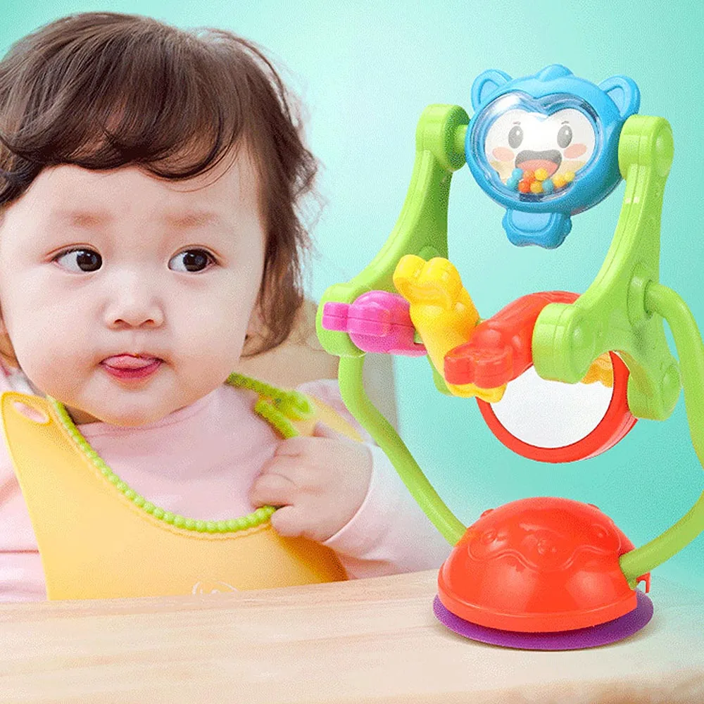 

Baby Toy Three-Color Model Rotating Ferris Wheel Stroller Dining Chair Educational Toys For Baby Gift