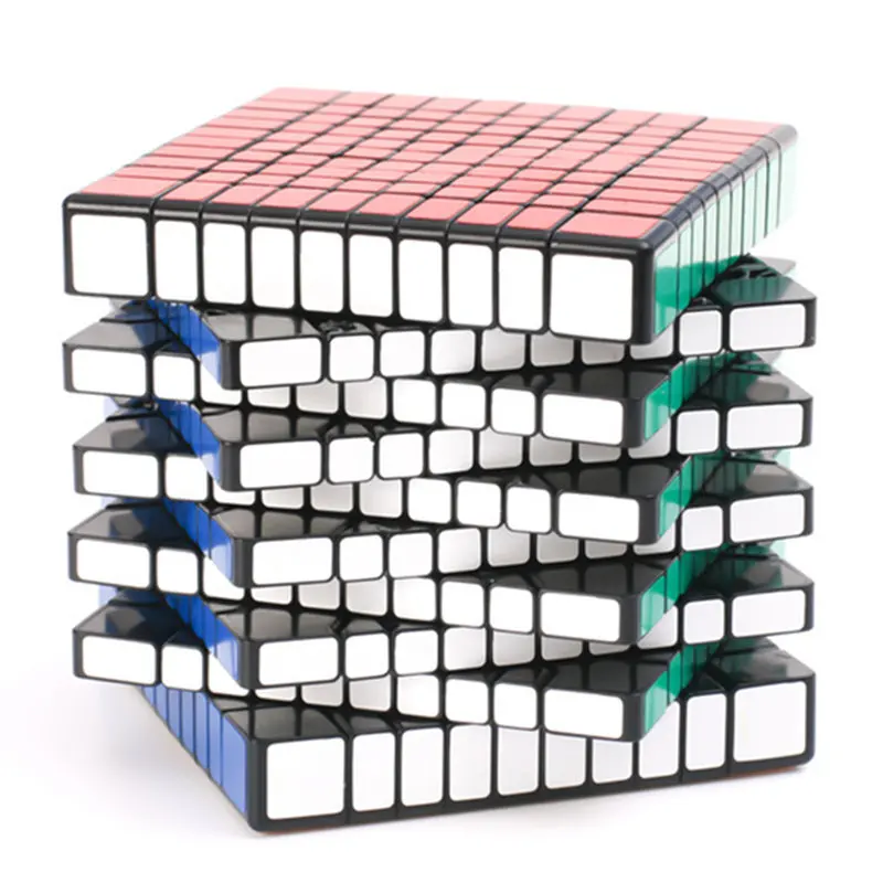 Shengshou 10x10x10 куб волшебный куб головоломка 10 слоев 10x10 волшебный куб cubo подарок образовательные игрушки, Прямая поставка