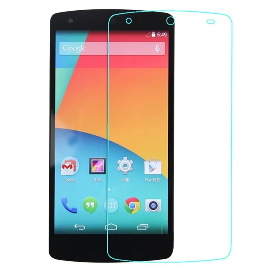2 шт. 9H ультратонкое Защитное стекло для LG google nexus 5 защитная пленка из закаленного