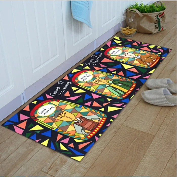 Новый Кухонный коврик для кошек домашний вход/Коврик прихожей противоскользящий