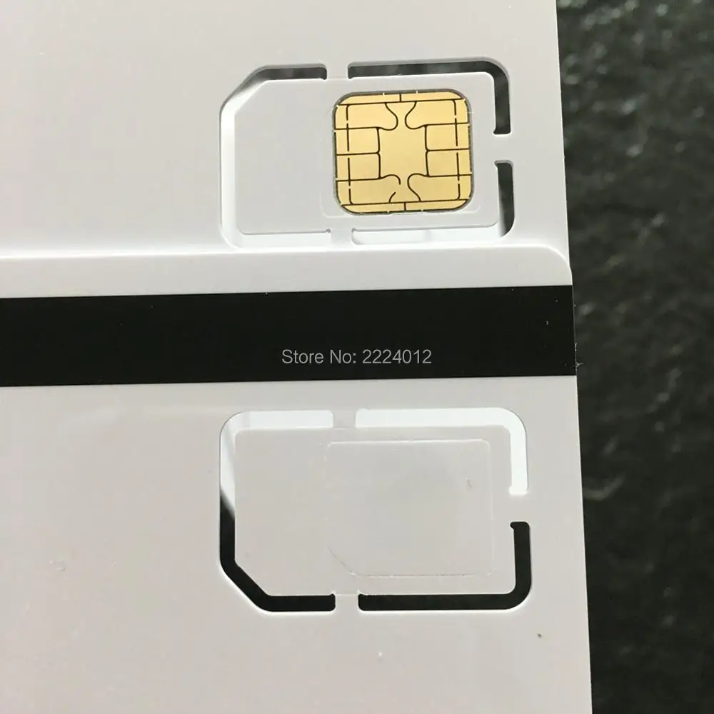 20 шт./лот Java jcop21 J2A040 40K с интеллектуальной картой Hi co Mag 2FF standard 3FF Micro Sim размер Comobo IC