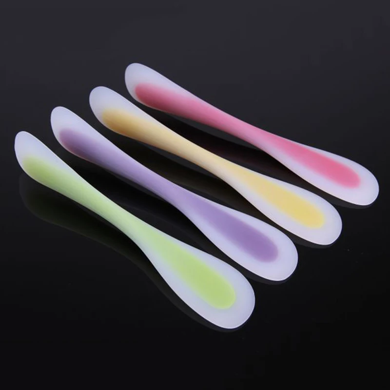 1 шт. двухсторонняя силиконовая шпатель шпатели для печенья скребок кондитерских