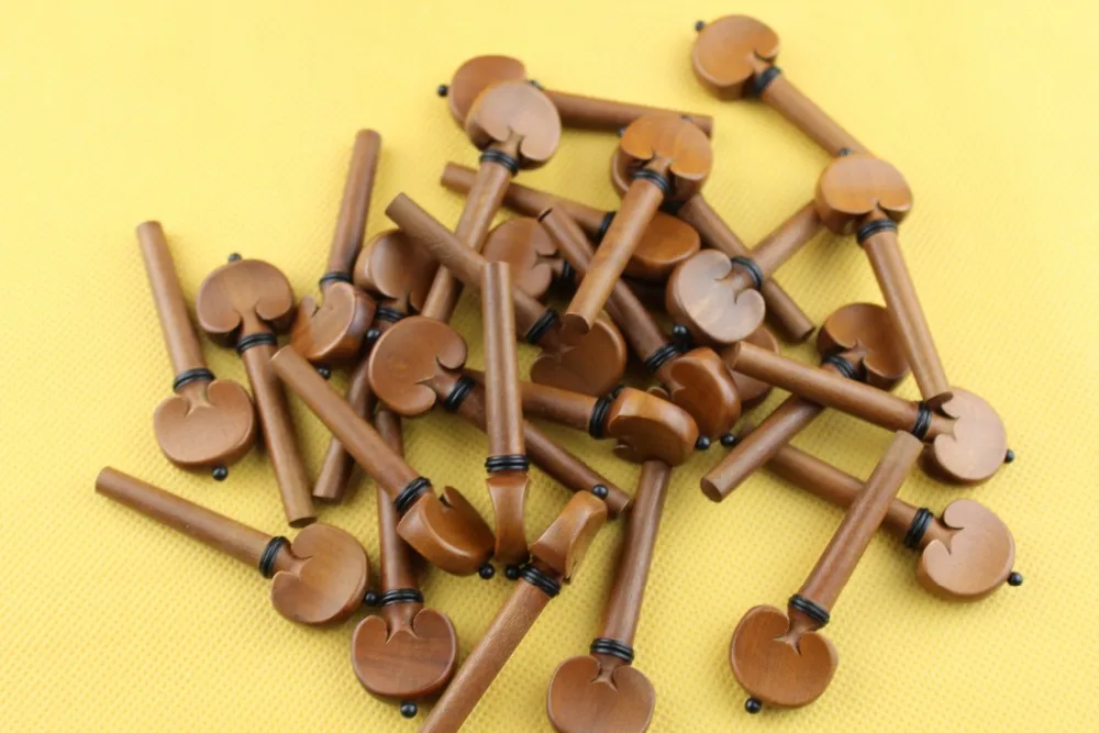 

5 set (20pcs) high quality 4/4 Violin Pegs Jujube wood Violin Tuning Pegs