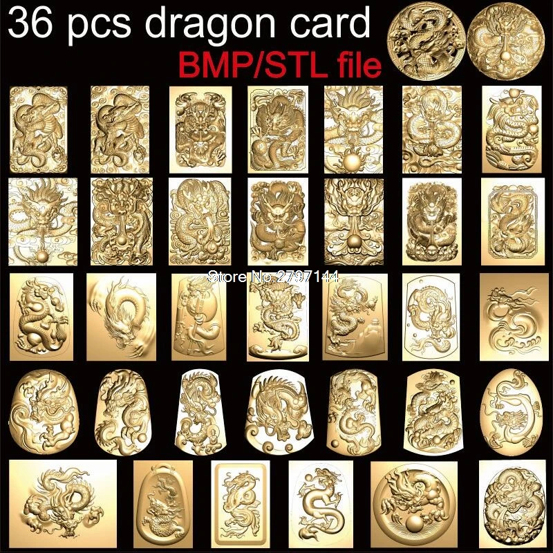 

36 шт., карты драконов, 3d-модель, рельефом для СТЛ с ЧПУ, формат 3d печати, модель, исходный файл, рельефом, artcam, vectric aspire