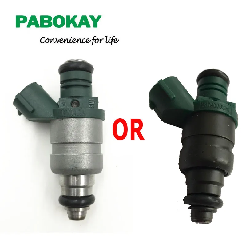 

4 pieces x PETROL ENGINE GREEN FUEL INJECTOR for VW GOLF BORA Jetta BEETLE AUDI A3 037906031AL 037 906 031 AL