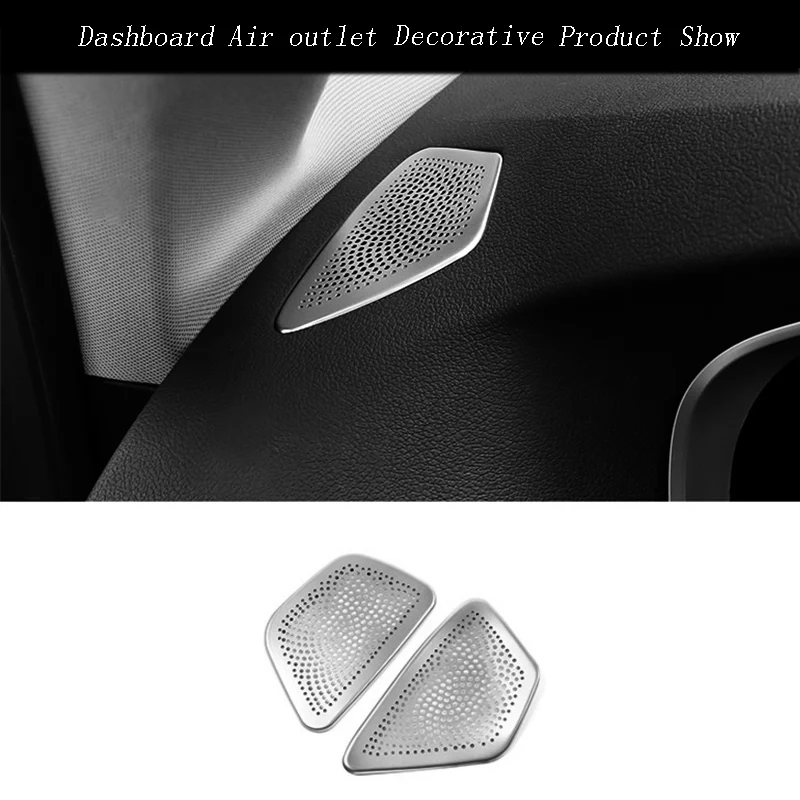 Автостайлинг декоративные наклейки на дверь стерео динамик авто твитер обрезные