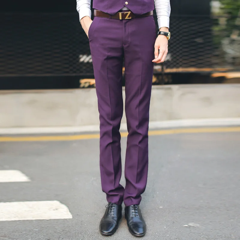 Бесплатная доставка мужские костюмные брюки в британском стиле 2016 корейские