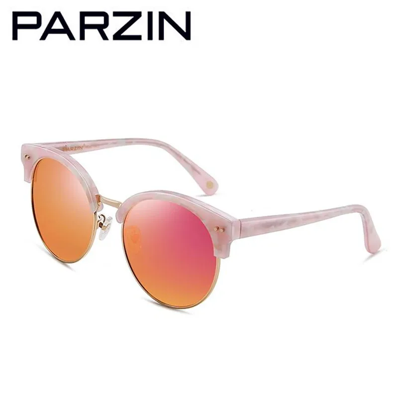 

PARZIN Polarized Sunglasses Women Vintage Female Ovesized Sun glasses UV Ladies Shades Driving Glasses With Packing Box 9633