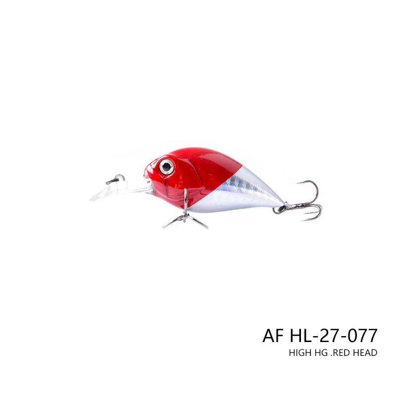 ANYFISH CRANK BN 52MR рыболовные приманки жесткие мини Гольян кренкбейты маленькие кренкбейты приманки оседающая на дно приманка 5,2 см 9 г воблеры с крючками - Цвет: AF HL-27-077