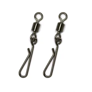 50 шт.лот 2 # до 12 # вращающийся вертлюг с подвесной защелкой рыболовные снасти рыболовные крючки рыболовный соединитель рыболовные Вертлюги инструмент