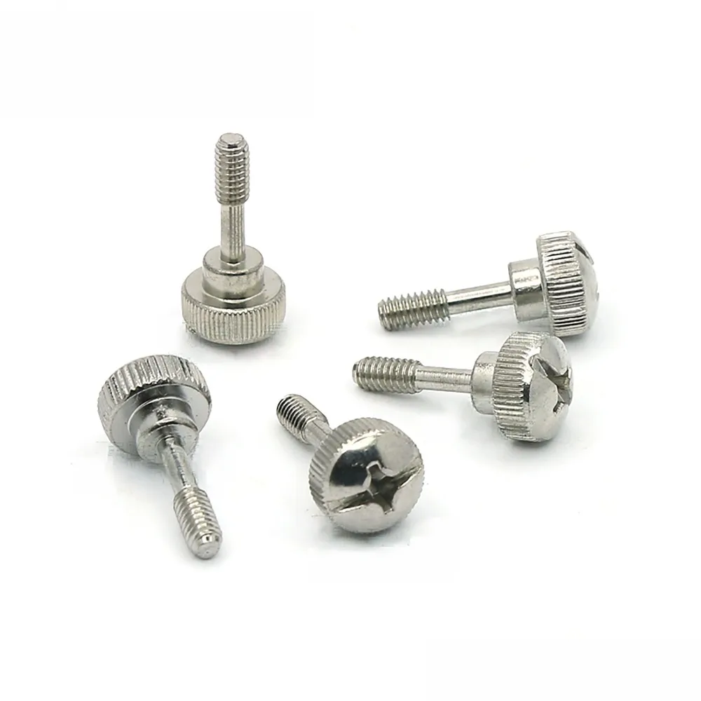 

5/10/20Pcs 8#-32*20 American Standard Thumb Screw Partial Thread Computer PC Case Toolless Adjustment Screw Half Thread