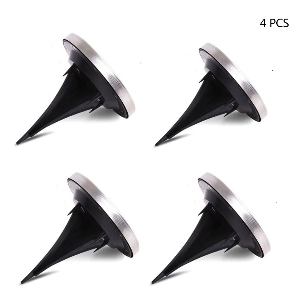 4 pcs Дизайн, горячая Распродажа, солнечный светодиодный садовый светильник, наружные наземные светильники, водонепроницаемый светильник s для дома, двора, подъездной дорожки, газона, дороги - Испускаемый цвет: 4 pcs