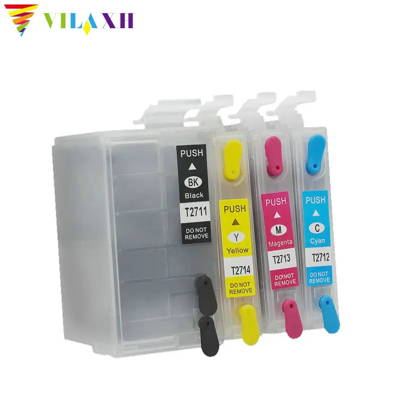 Vilaxh T2711 пустые Запасные картриджи для Epson Worker WF7110 WF7610 WF7620|Наборы заправки