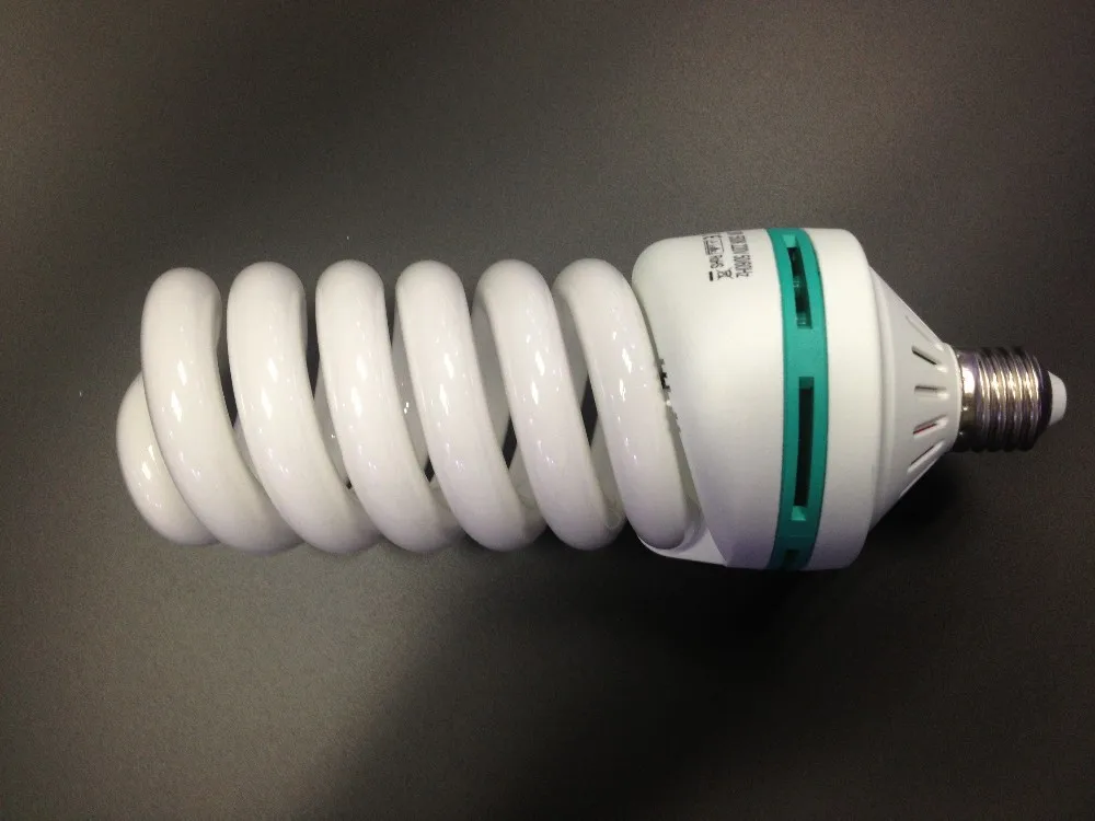 110V 150W 5500K E27 фотостудия видео Фотография дневного света непрерывная лампа Энергосберегающая CFL