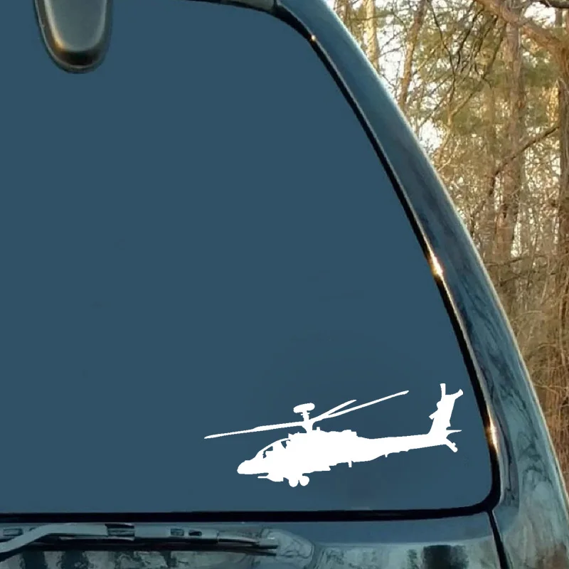 QYPF 16 7 см * 6 3 необычное управление гигантский вертолет Виниловая наклейка для