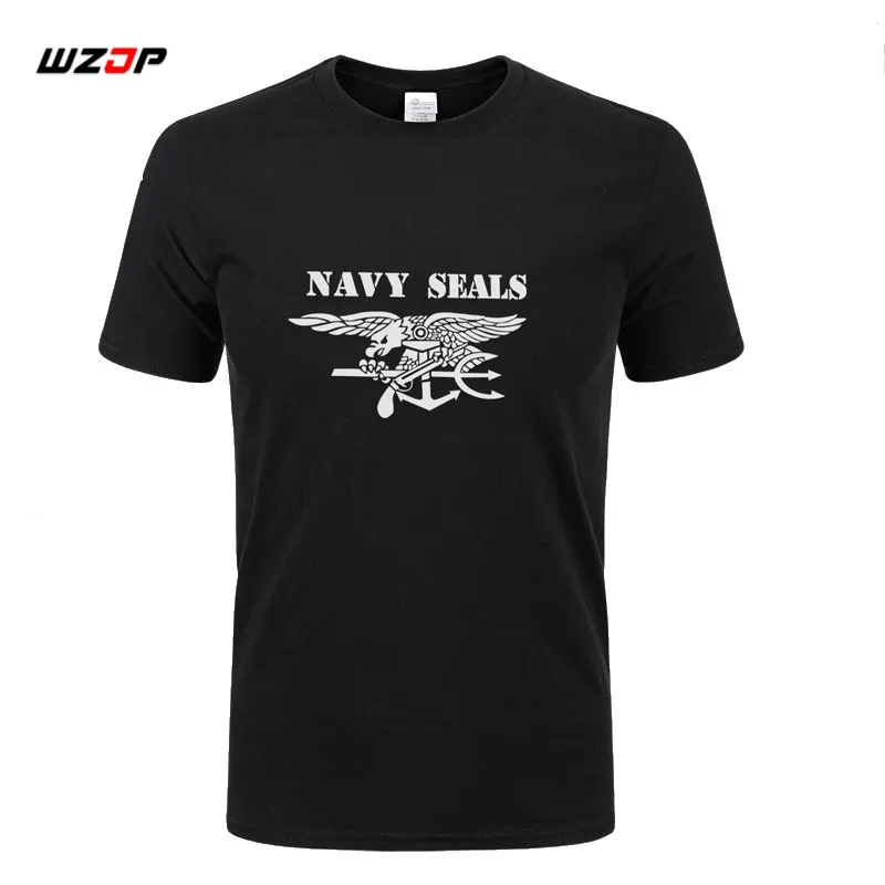 Новинка 2018 Мужская короткая футболка из 100% хлопка с принтом морских котиков