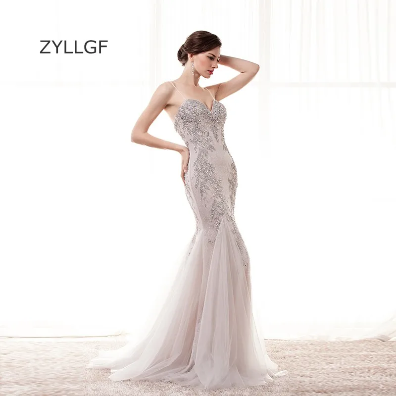 ZYLLGF новый халат De Soiree 2018 милое кружевное длинное платье подружки невесты на