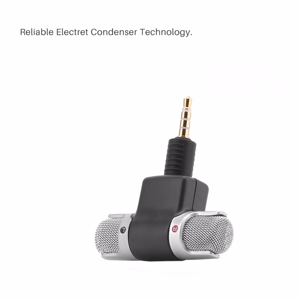 3 5 мм Джек микрофон Портативный мини цифровой стерео для Sony MIC DS70P компьютер петь