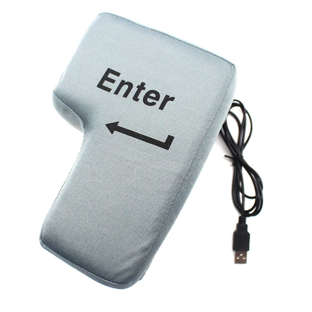 Новая мода USB большой ввод ключ Nap Подушка настольная Nap Подушка стресс Удар сумка для домашнего офиса компьютер ноутбук антистресс игрушки