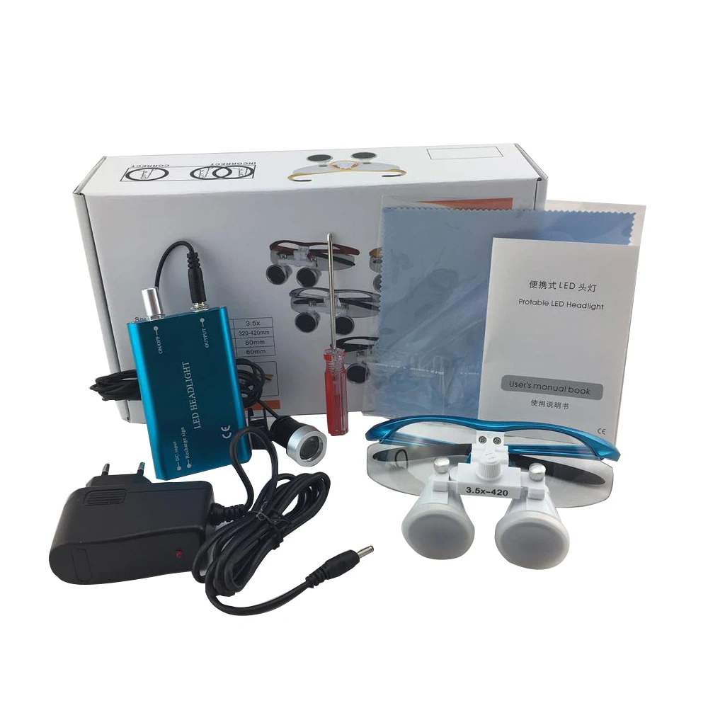 A0009 стоматологическое оборудование хирургические стоматологические очки 3.5X 420