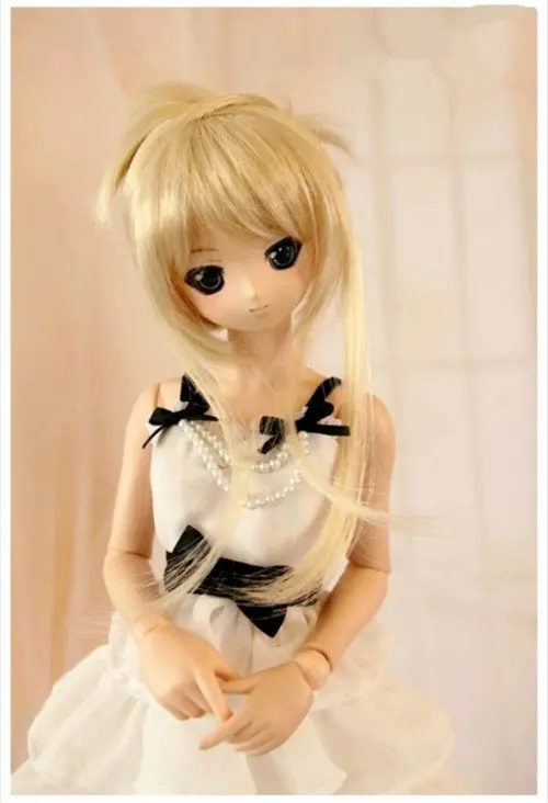 Estartek 1/3 1/4 Customized Sexy Black and White Chiffon Dress Set for BJD SD DD Doll Action Figure DIY | Игрушки и хобби