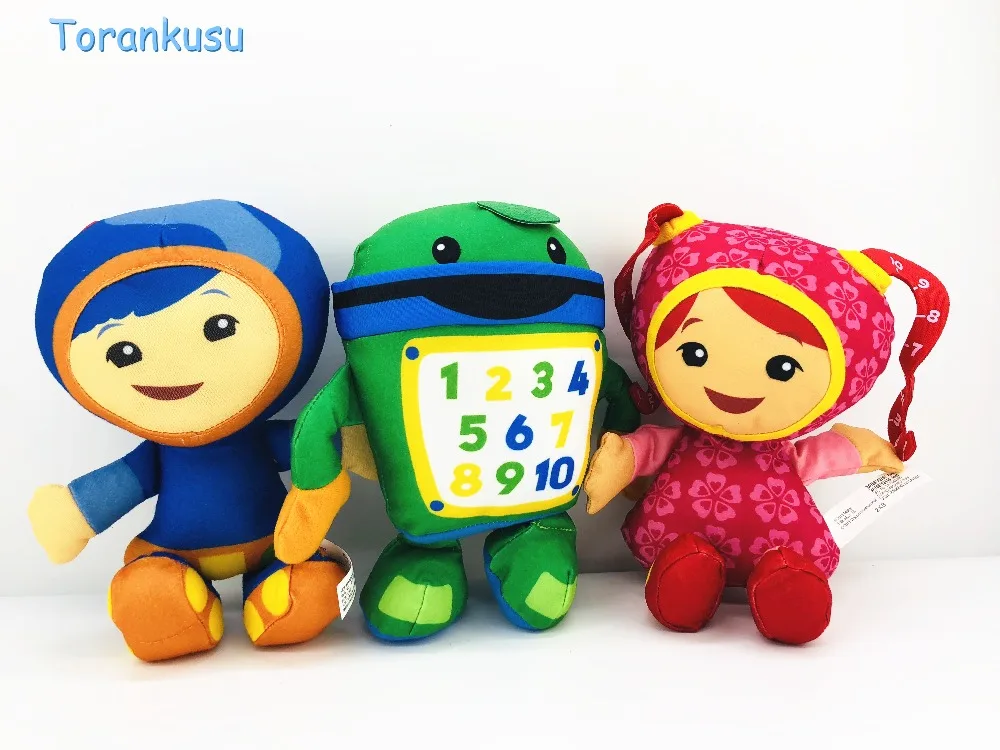 Команда Umizoomi маленький брат и сестра Милли Geo плюшевые куклы игрушки для детей