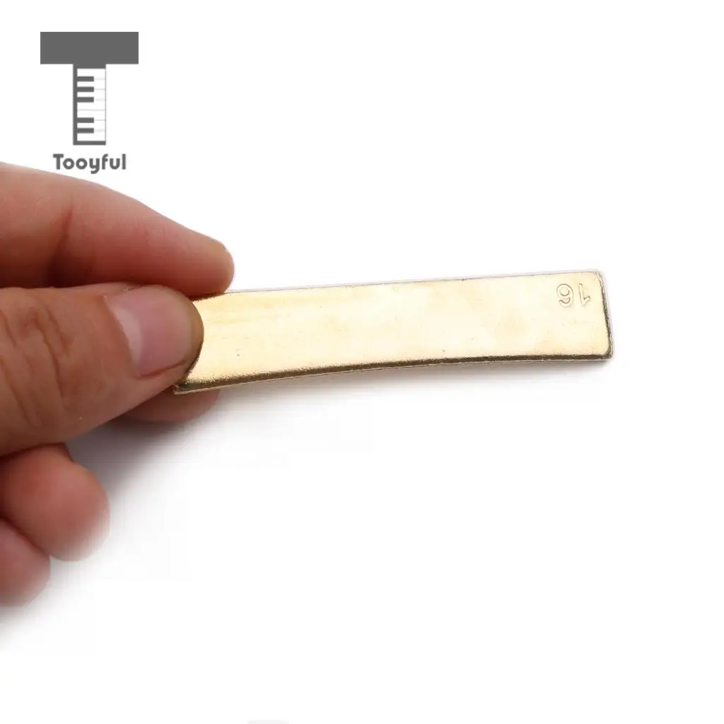 Golden Guitar Radius Fingerboard Fret Press Caul Insert for Guitarist Luthier Tool