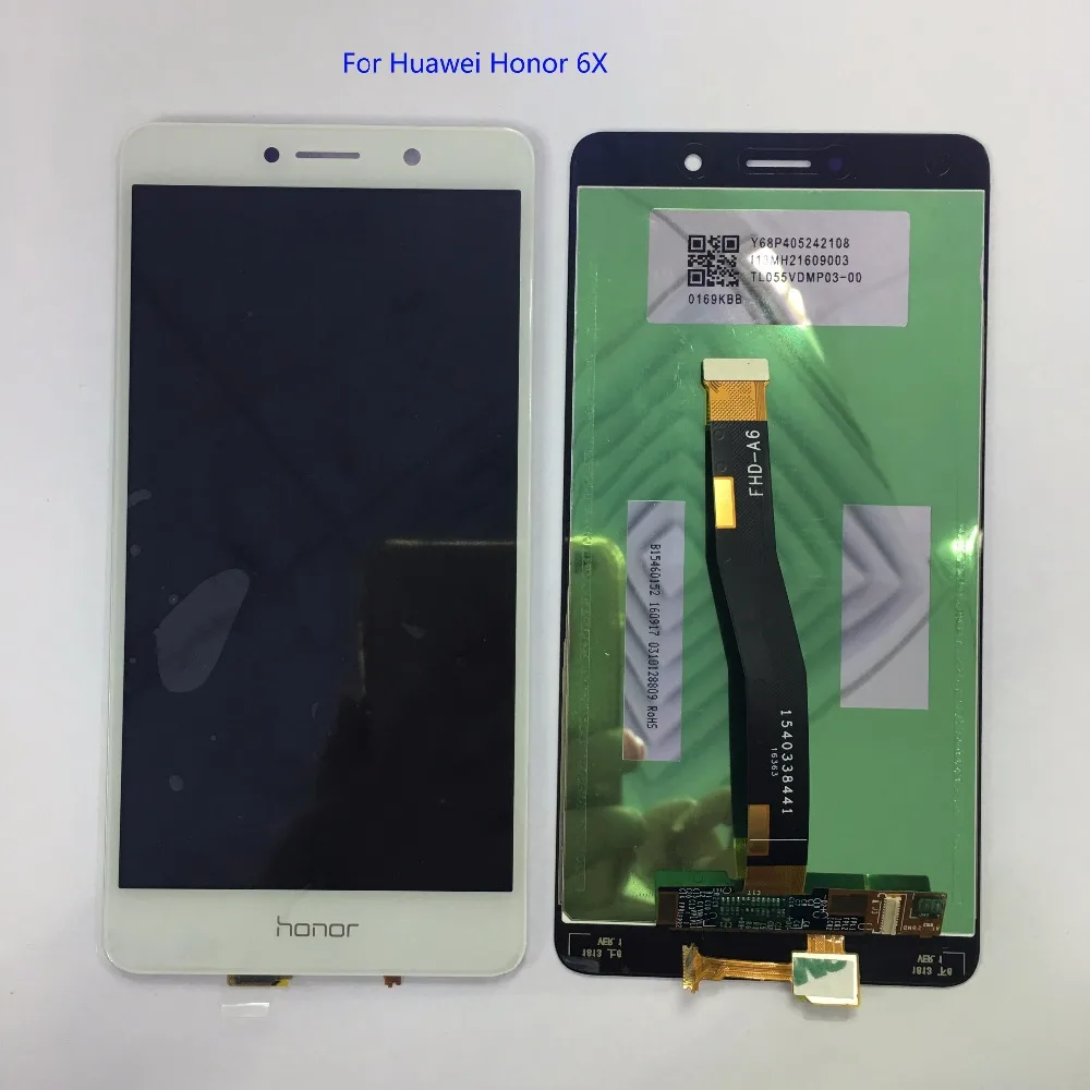 Для Huawei Honor 6X ЖК дисплей Дисплей Сенсорный экран планшета Ассамблеи Запчасти для