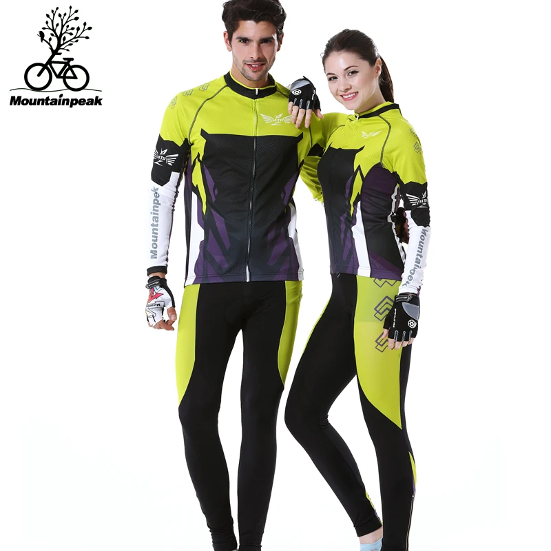 Mountainpeak cycling suit men and women long sleeve spring/summer bike riding trousers mountain equipment | Спорт и развлечения