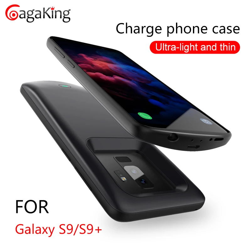 Gagaking 4700/5200mAh External Battery Cases For Samsung Galaxy S9 /S9 Plus S8/S8 ltra Thin Backup Power Bank Charger Cover | Мобильные