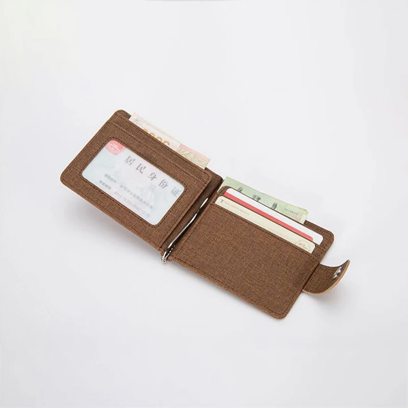 LEFUR новинка мужской кошелек модный тренд на застежке маленький мужские сумки для